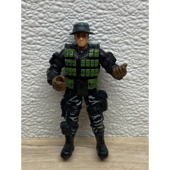 Lot Of 3 Soldiers Action Figures Chap Mei Made In China - Picture 7 of 14
